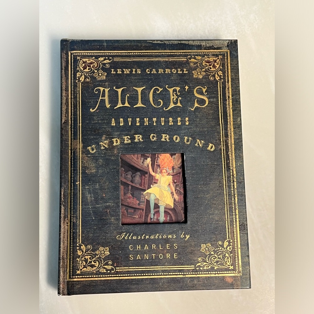 Alice's Adventures Under Ground Decorative Book